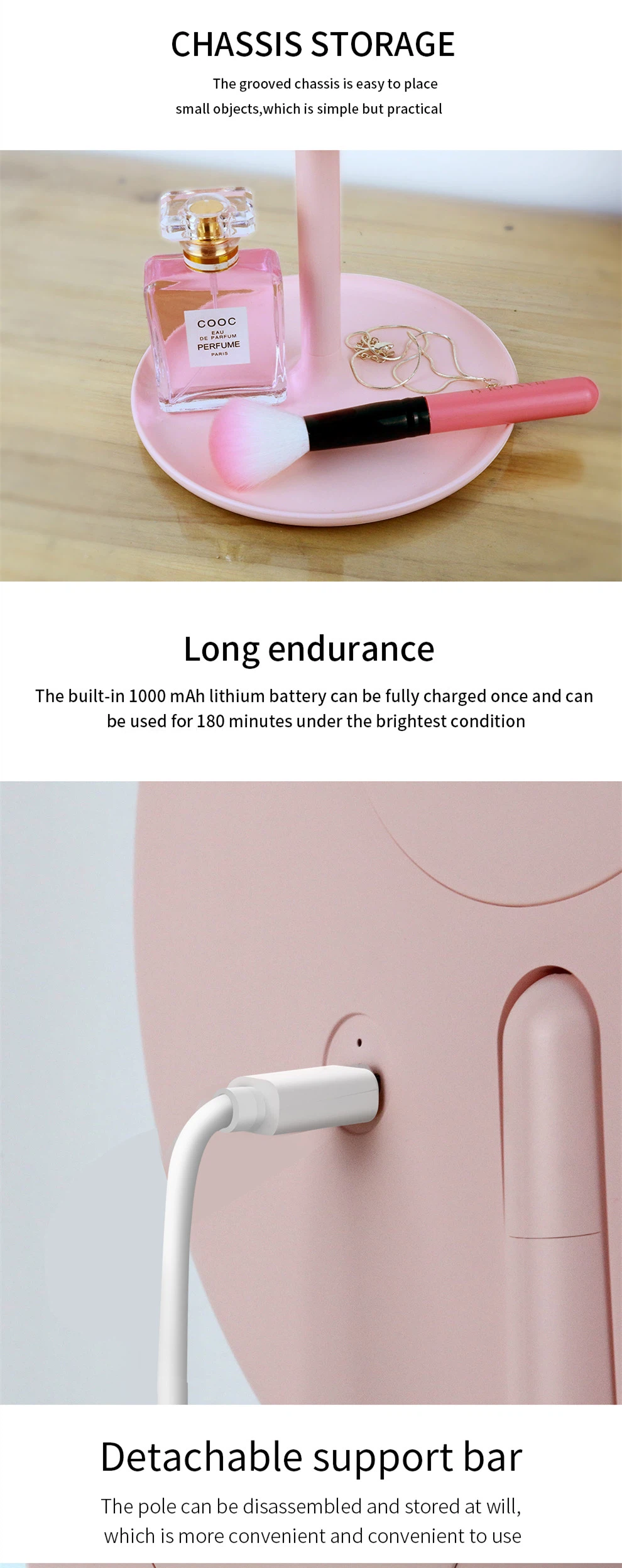 Tabletop Cosmetic Mirror 2 Tabletop Cosmetic Mirror 2