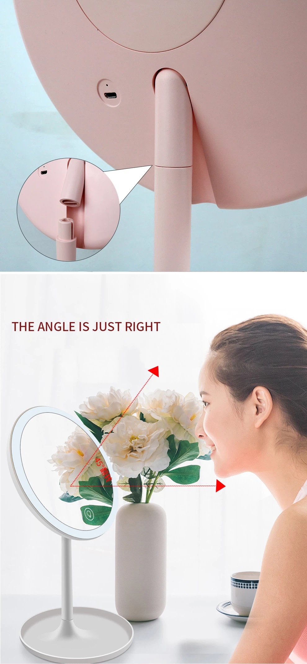 Tabletop Cosmetic Mirror 3 Tabletop Cosmetic Mirror 3