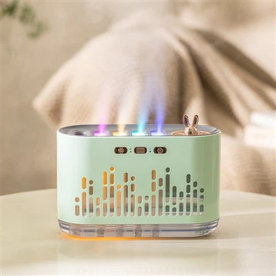 Kleurrijke mist aroma essentiële olie diffuser